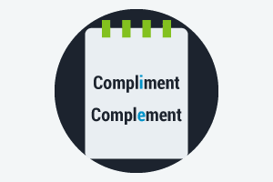 Compliment vs complement
