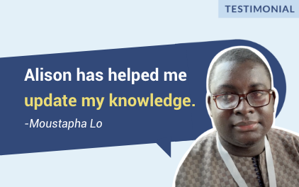 From Classroom to Keyboard: How Moustapha Enhanced His Skills with Alison