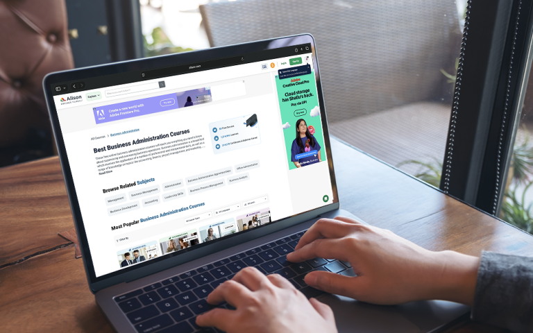 free business administration certificates online